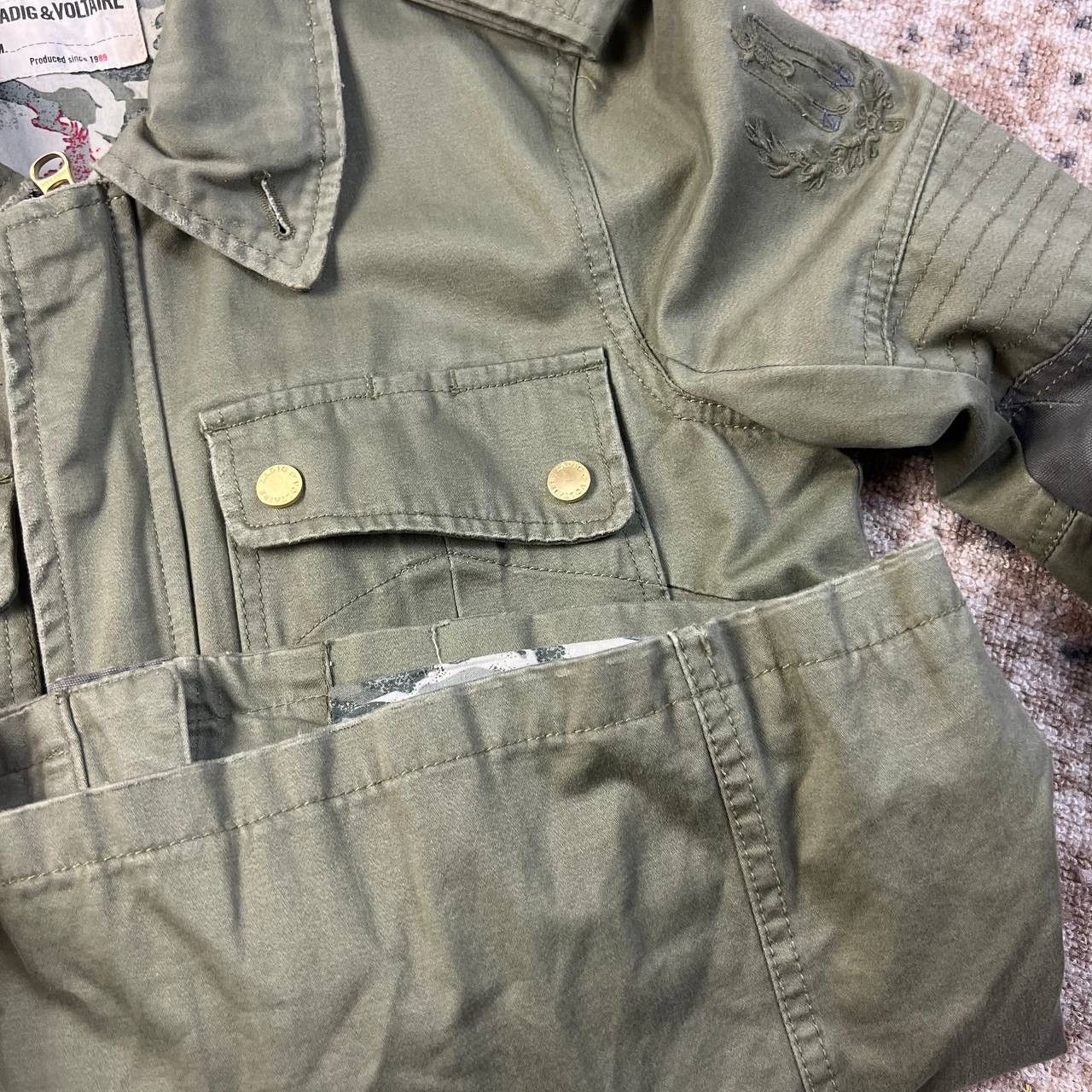 Zadig & Voltaire Zadig & Voltaire Luxury Y2K Multipocket Military Jacket Size US M / EU 48-50 / 2 - 10 Thumbnail