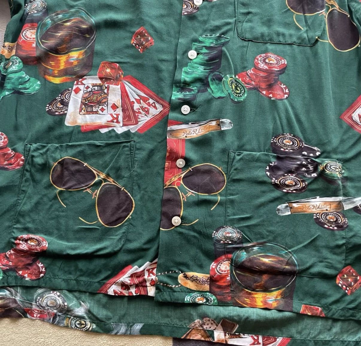 Polo Ralph Lauren RL Ralph Lauren Polo Hawaiian Shirt K22 Size US S / EU 44-46 / 1 - 5 Thumbnail