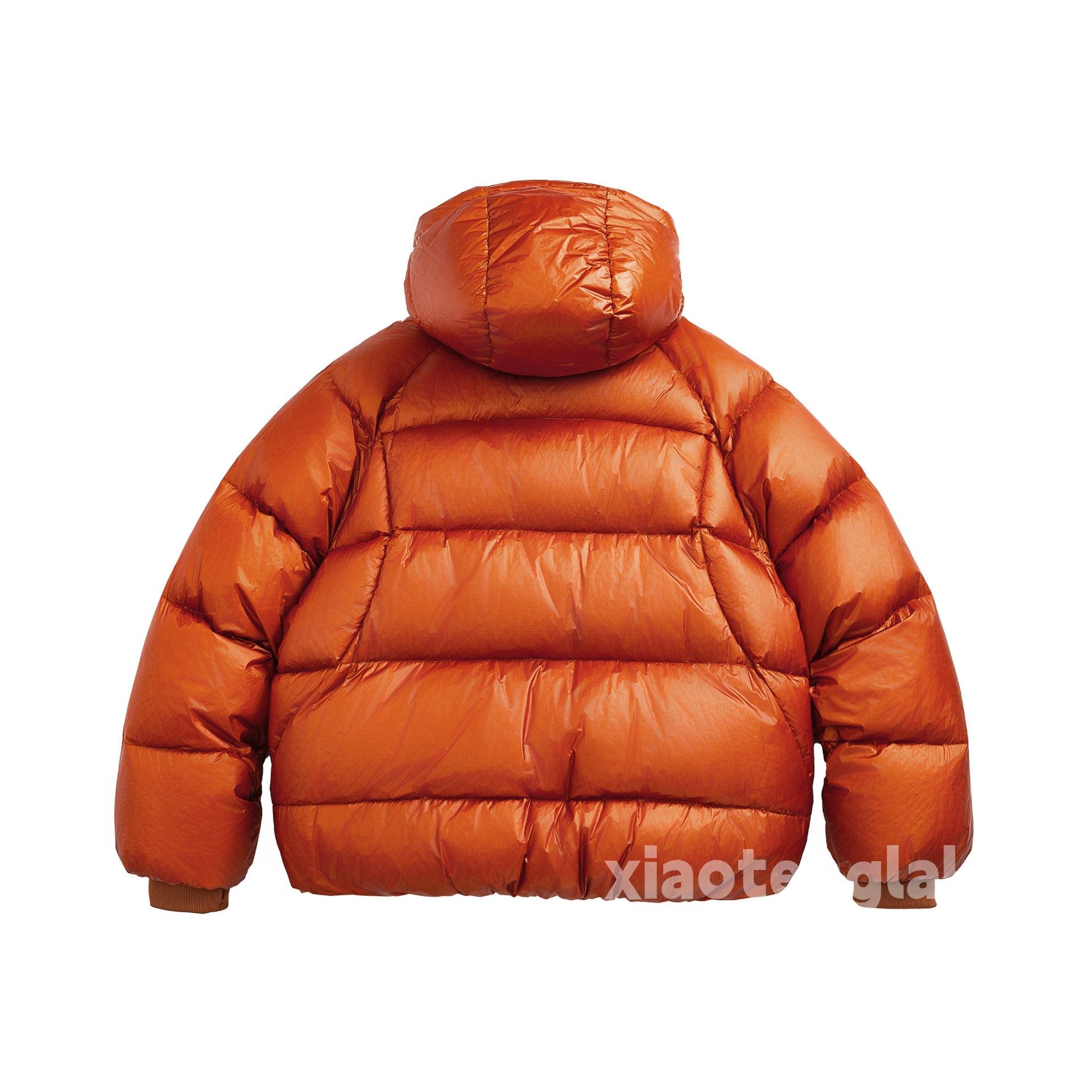 Unisex outdoor utility hiking hiphop puffer down jacket