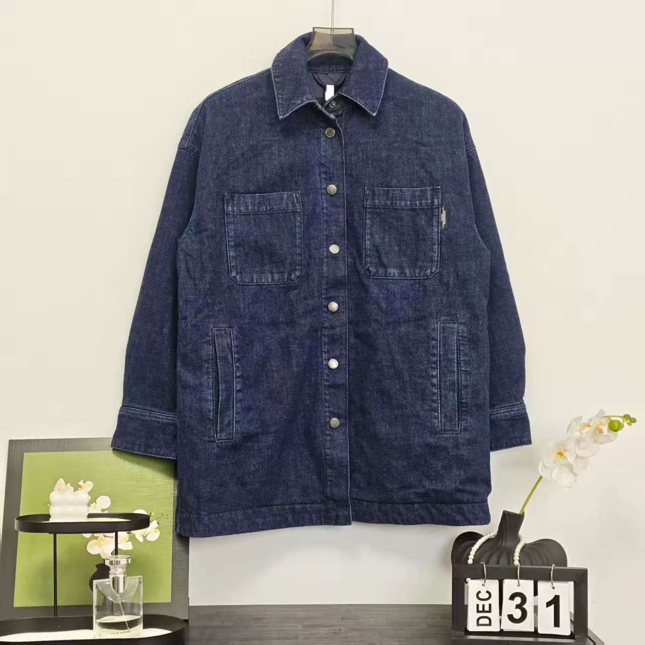 Weekend Max Mara Maxmara Weekend Denim Cotton Jacket Size XS / US 0-2 / IT 36-38 - 1 Thumbnail