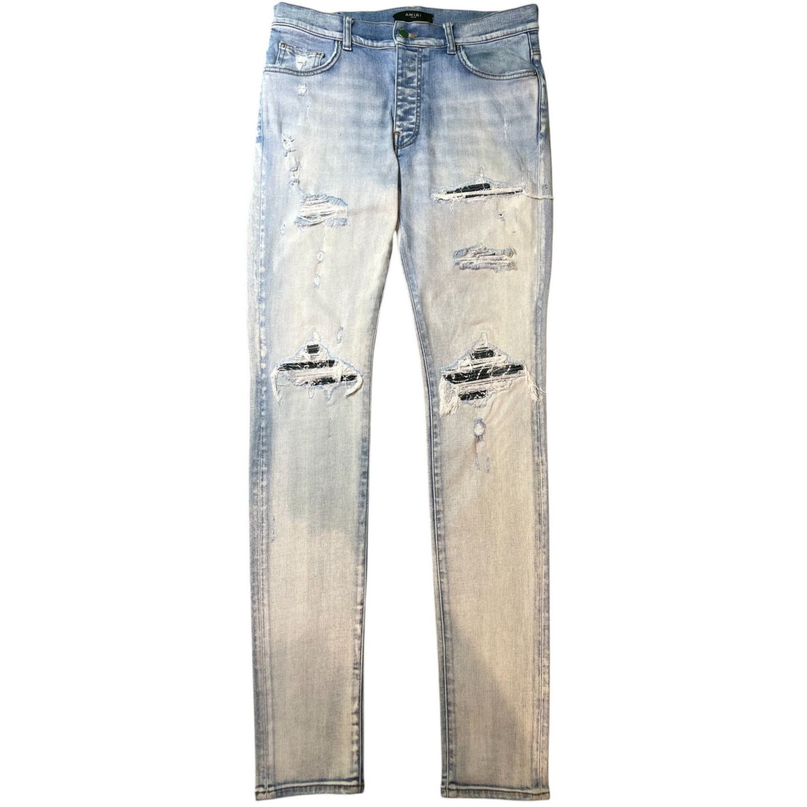 Amiri Amiri MX1 Light Indigo Jeans Sz 33 Blue | Grailed