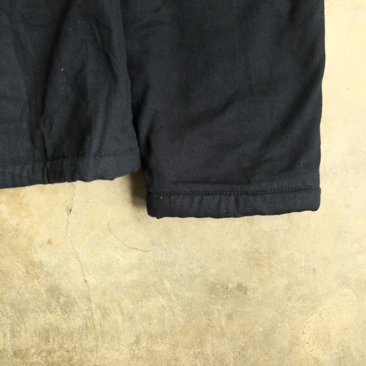 14th Addiction 2000s CocoLulu Canvas Fur Work Jacket Black Punk Style Size US M / EU 48-50 / 2 - 12 Thumbnail