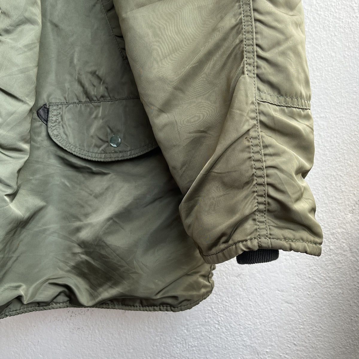 Alpha Industries × Vintage VINTAGE ALPHA INDUSTRIES N-3B BOMBER FLIGHT JACKET USA Size US L / EU 52-54 / 3 - 8 Thumbnail