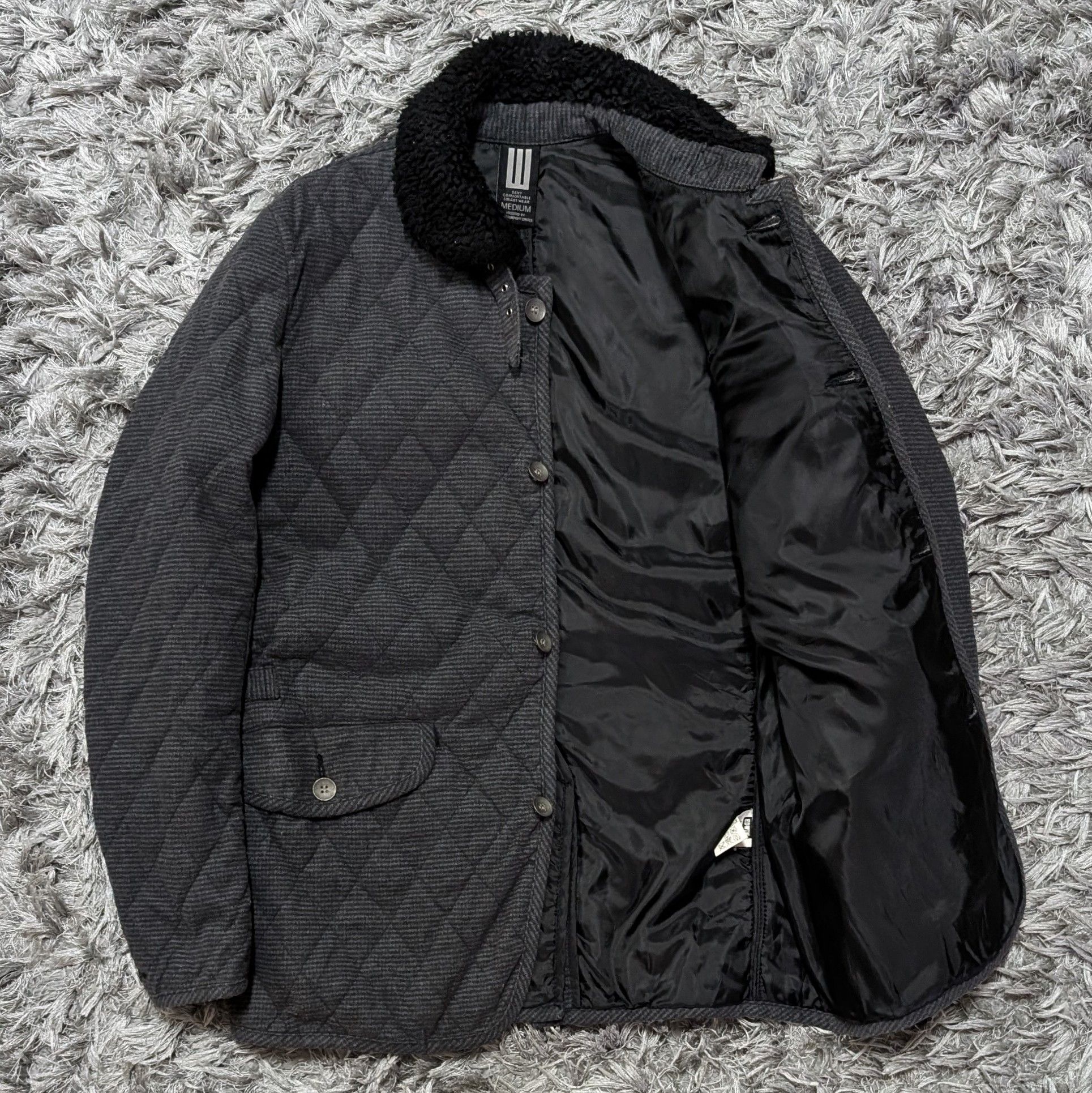 Edwin Vintage Edwin Quilted Light Jacket Outerwear Coat Winter Size US M / EU 48-50 / 2 - 2 Thumbnail