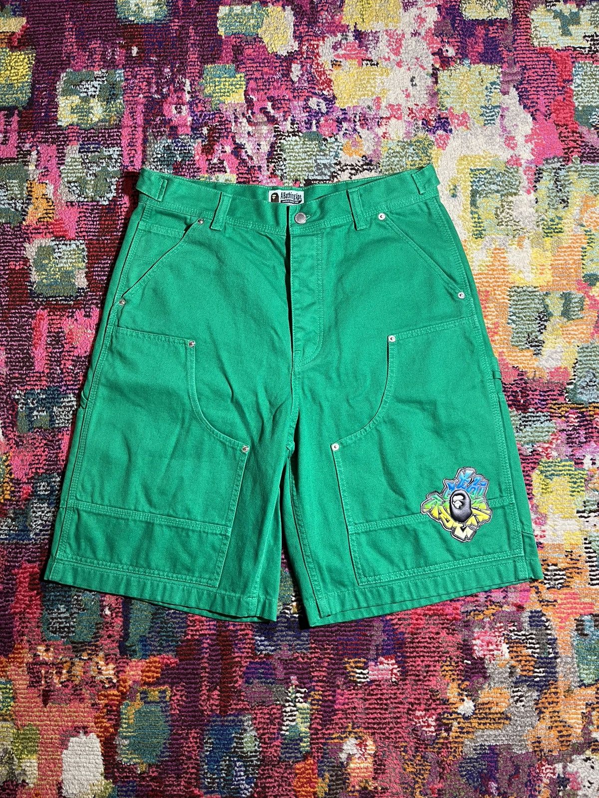 Bape Bape Japan Carpenter Shorts XL Size US 34 / EU 50 - 1 Thumbnail