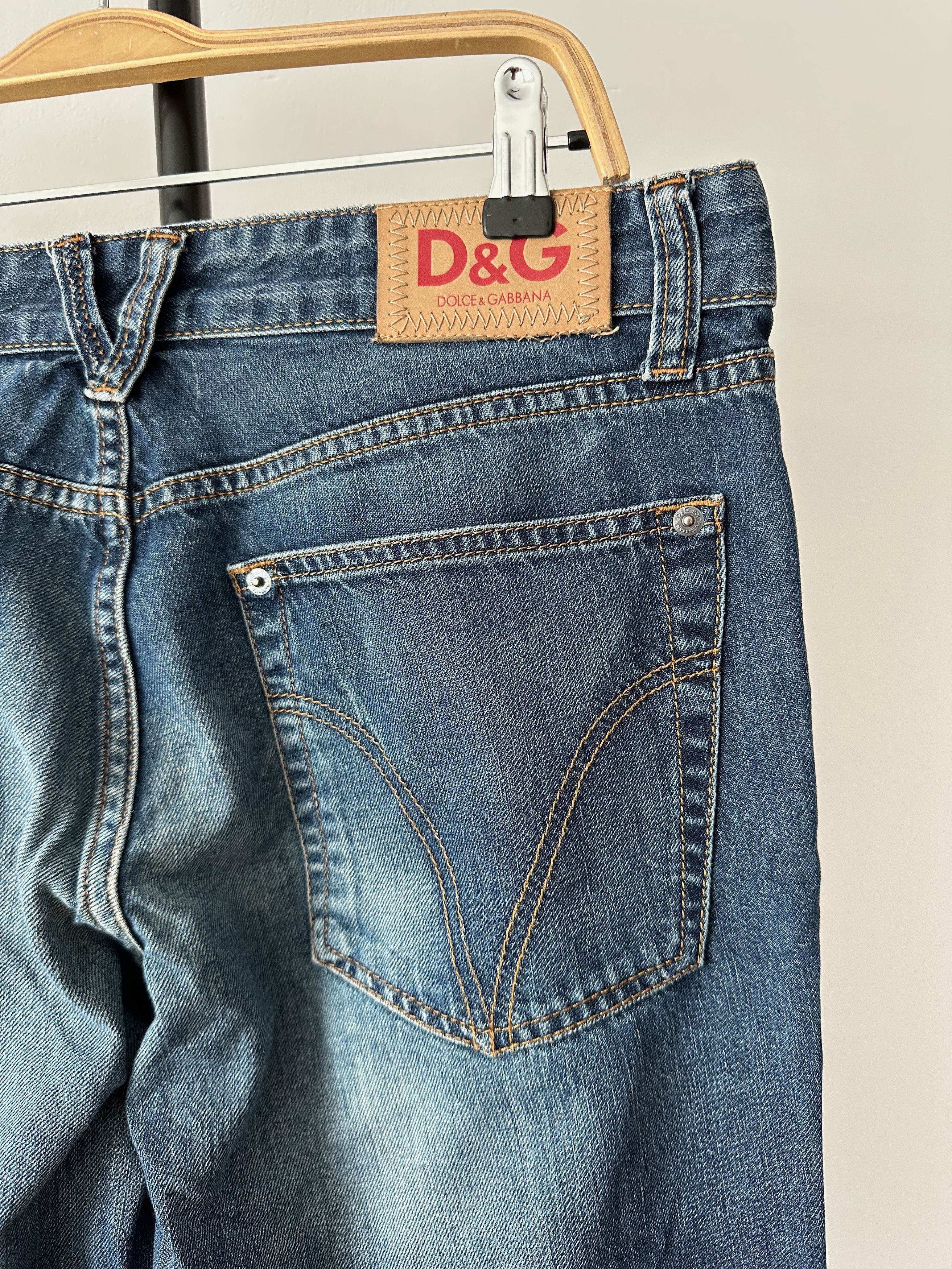 Dolce & Gabbana Dolce Gabbana vintage blue denim jeans pants Size US 33 - 10 Thumbnail