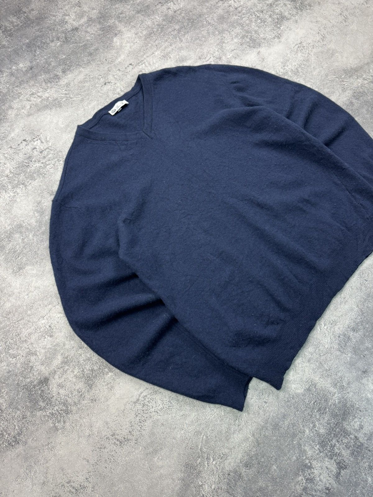 Loro Piana Loro Piana Lana Wool Blue Sweater Luxury Size US M / EU 48-50 / 2 - 5 Thumbnail