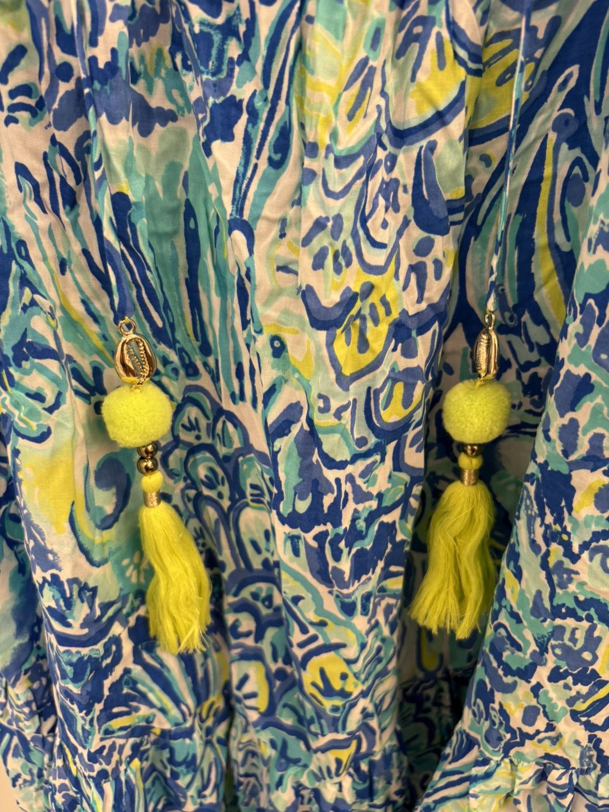 Lilly Pulitzer Lilly Pulitzer Alanna Swing Dress Blue Crush After Party XS Size XS / US 0-2 / IT 36-38 - 5 Thumbnail