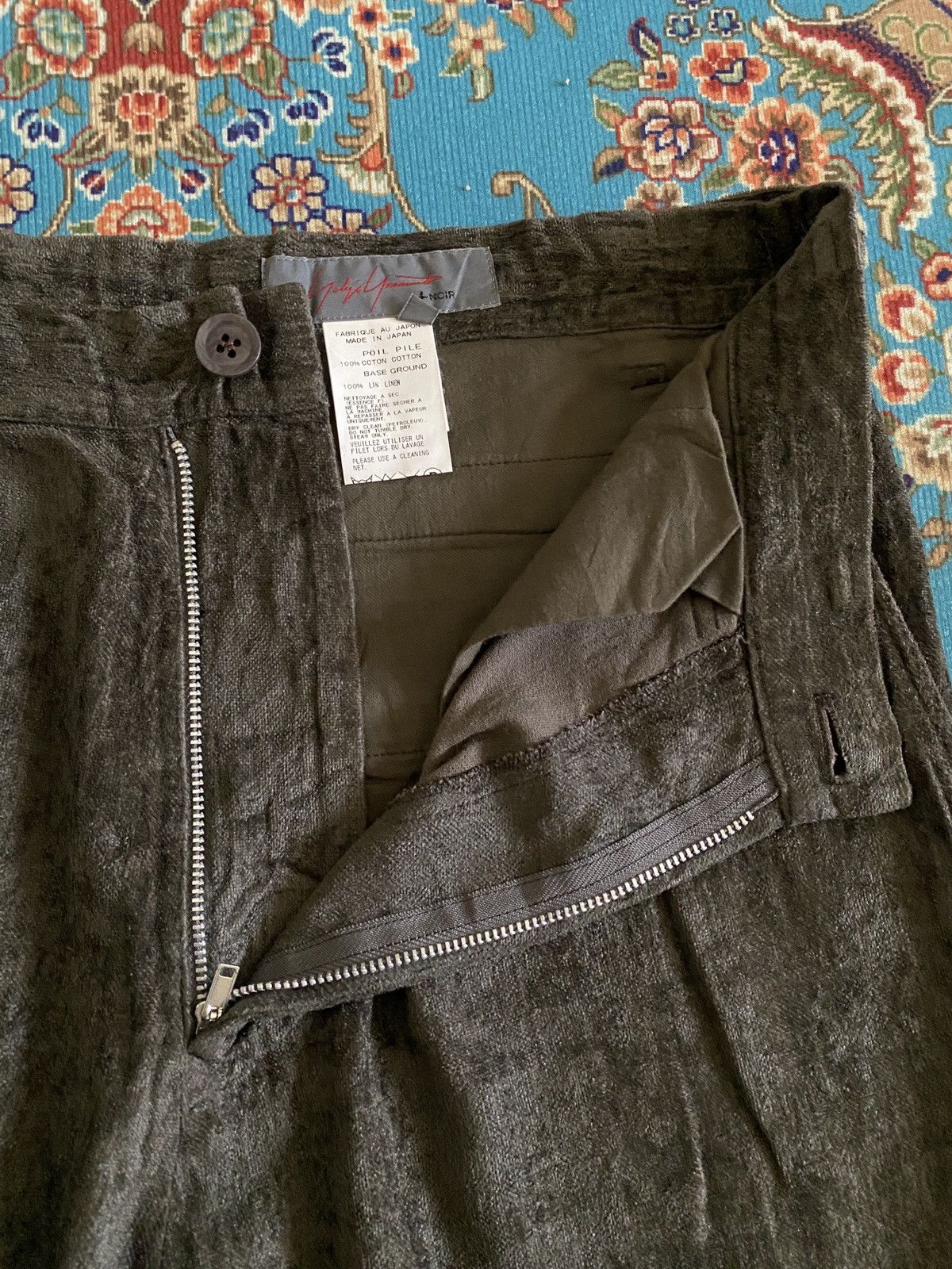 Yohji Yamamoto Japanese Brand Yohji Yamamoto + Noir 3/4 Pant Size US 30 / EU 46 - 10 Thumbnail