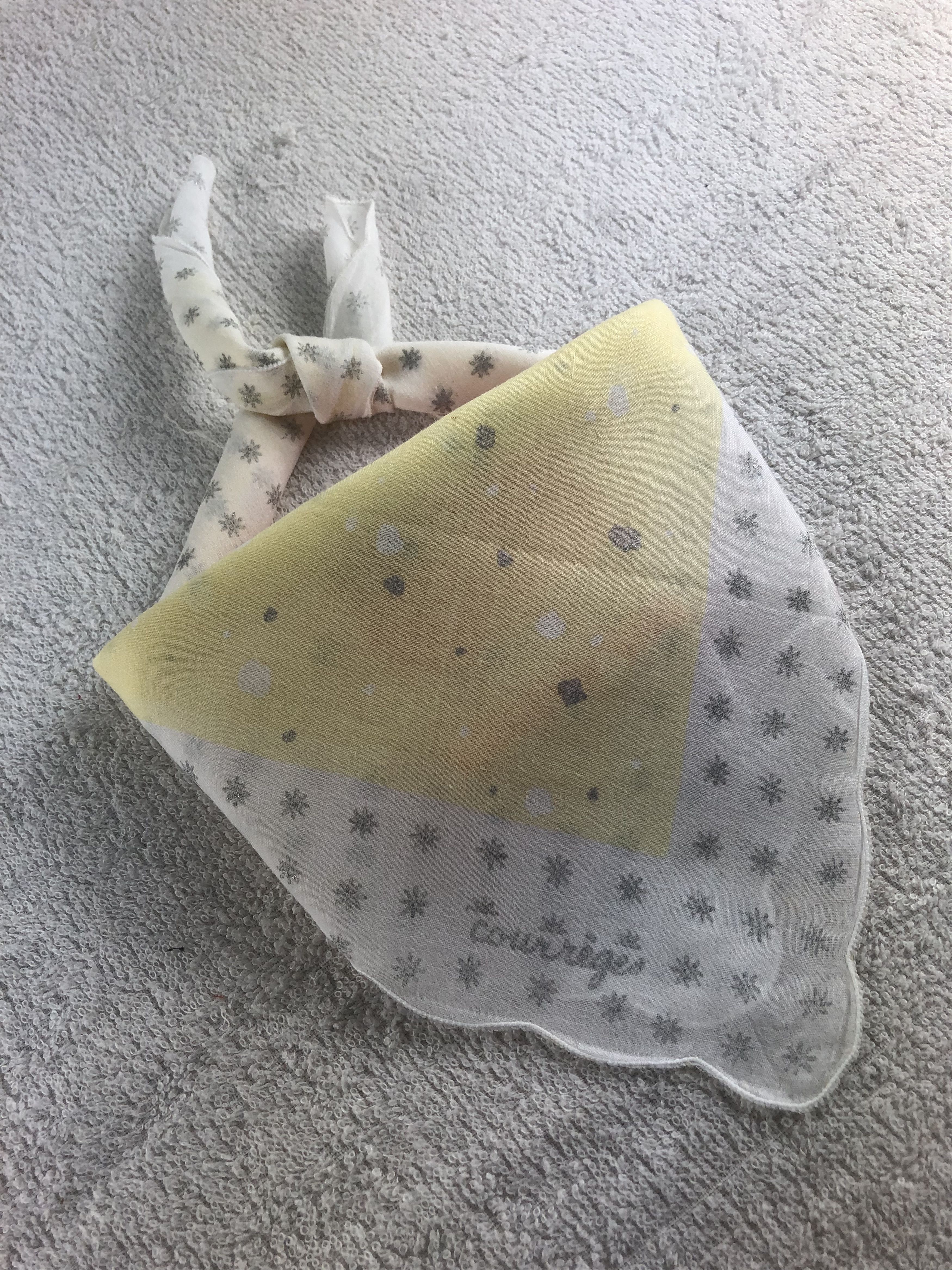 Courreges Courreges Handkerchief / Bandana / Neckerchief C268 Size ONE SIZE - 2 Thumbnail