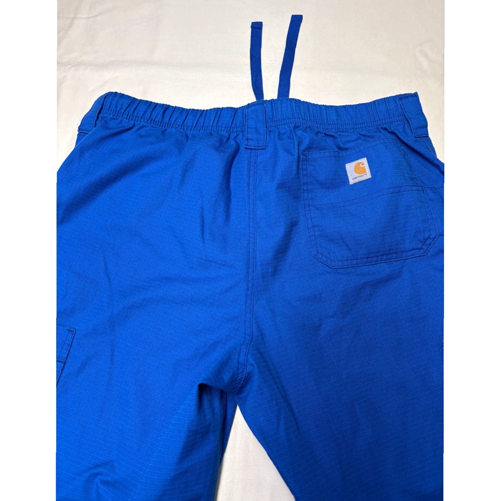 Carhartt VINTAGE? Carhartt Men Royal Blue Cargo Pants Work Utility Cotton Polyester 38X33 Size US 38 / EU 54 - 7 Thumbnail