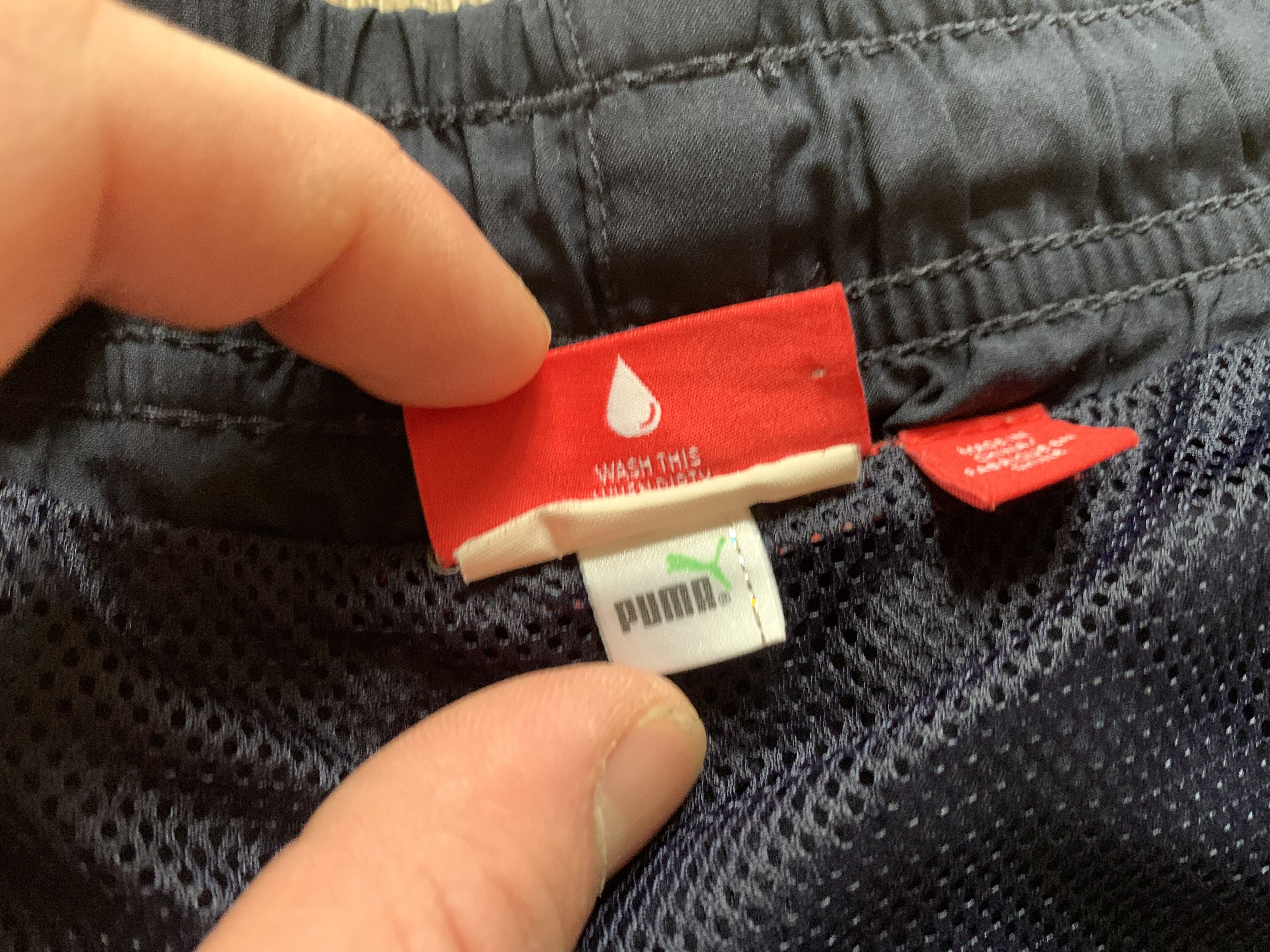 Puma × Vintage Puma Vintage Blue Training Shorts Size US 33 - 9 Thumbnail