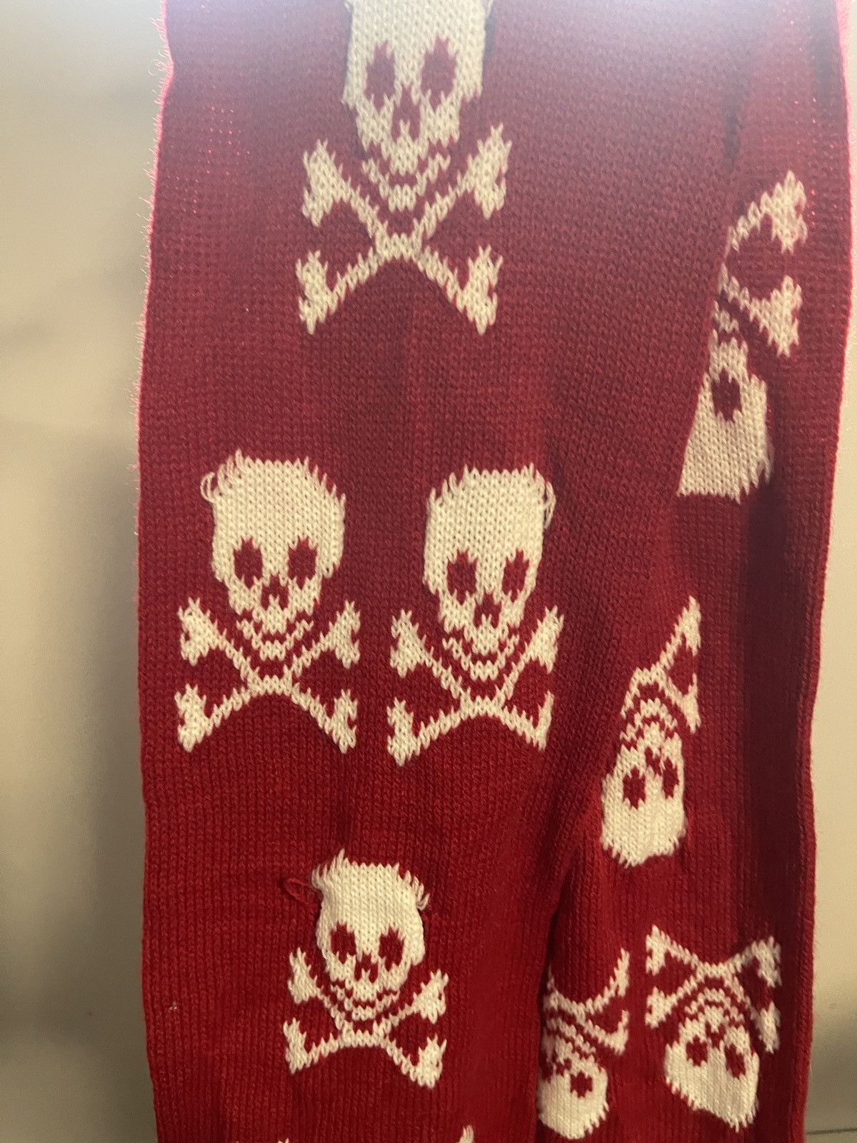 Vintage Skull scarf Size ONE SIZE - 2 Thumbnail
