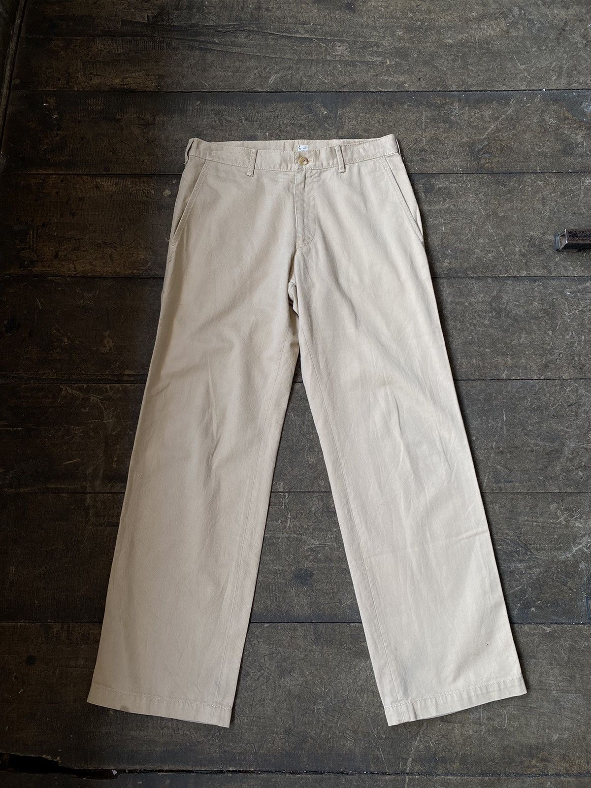 image of Cdg Cdg Cdg x Comme Des Garcons Chino Pants in Khaki, Men's (Size 30)