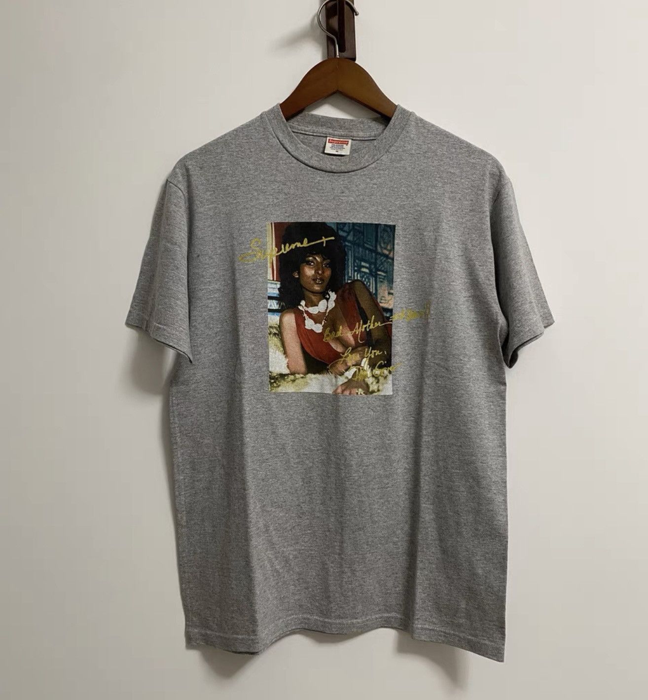 Supreme Supreme 12ss pam Grier tee T-shirt grey Size US M / EU 48-50 / 2 - 1 Thumbnail
