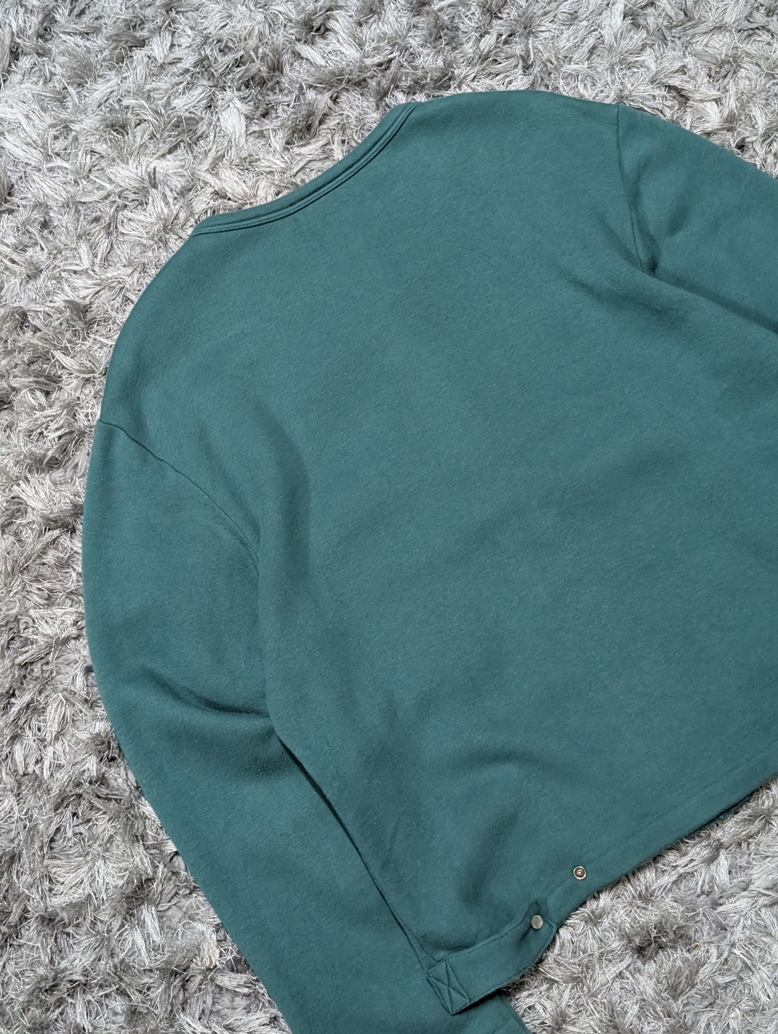 agnes b. Agnes B. Compression Cardigan Green Brushed Lining Jacket Size XS / US 0-2 / IT 36-38 - 5 Thumbnail