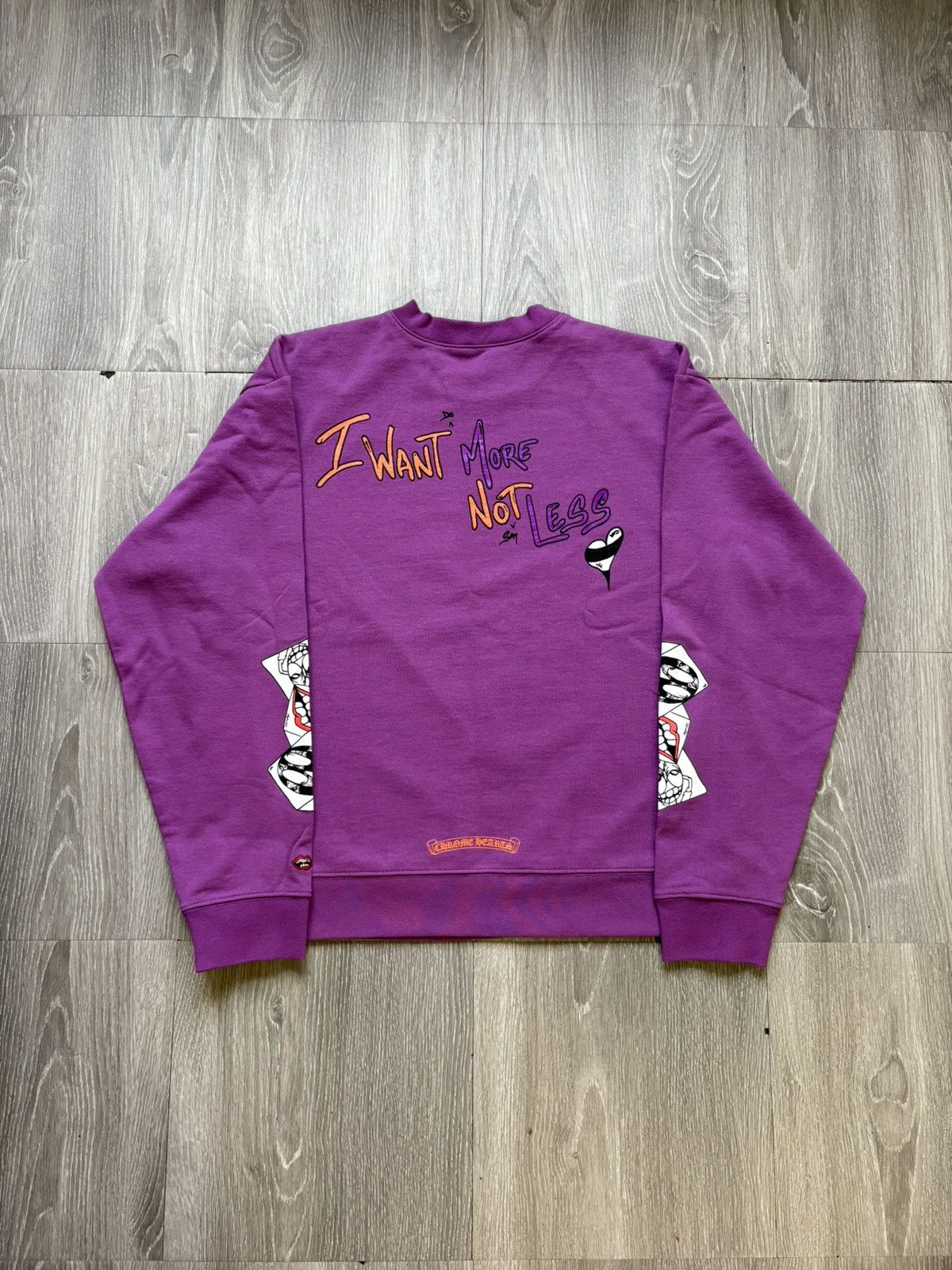 Chrome Hearts Chrome Hearts Matty Boy Purple An Thats That Crewneck Size US L / EU 52-54 / 3 - 2 Thumbnail