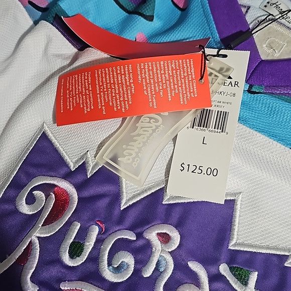 Other Rugrats Reptar Hockey Jersey Size Large NWT Size US L / EU 52-54 / 3 - 5 Thumbnail