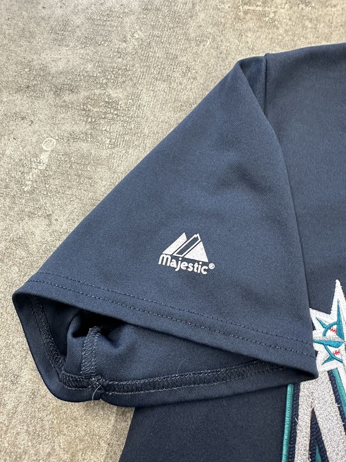 Majestic Crazy Y2K 00s Majestic Seattle Mariners MLB Baseball Jersey Size US XL / EU 56 / 4 - 6 Thumbnail