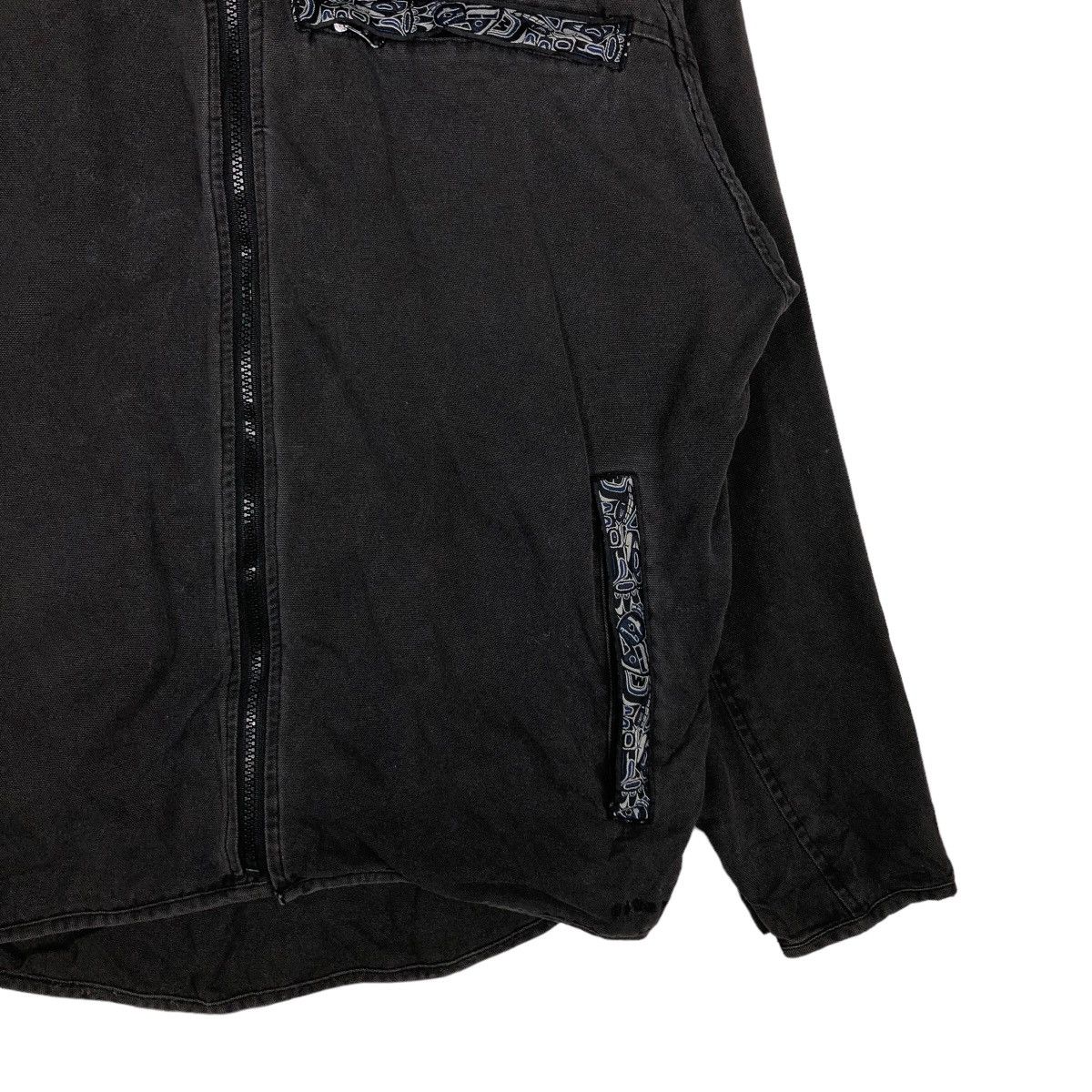 Hysteric Glamour 🔥Vintage Chore Biker Jacket Hang Ten Japan Cargo Pocket Size US M / EU 48-50 / 2 - 5 Thumbnail