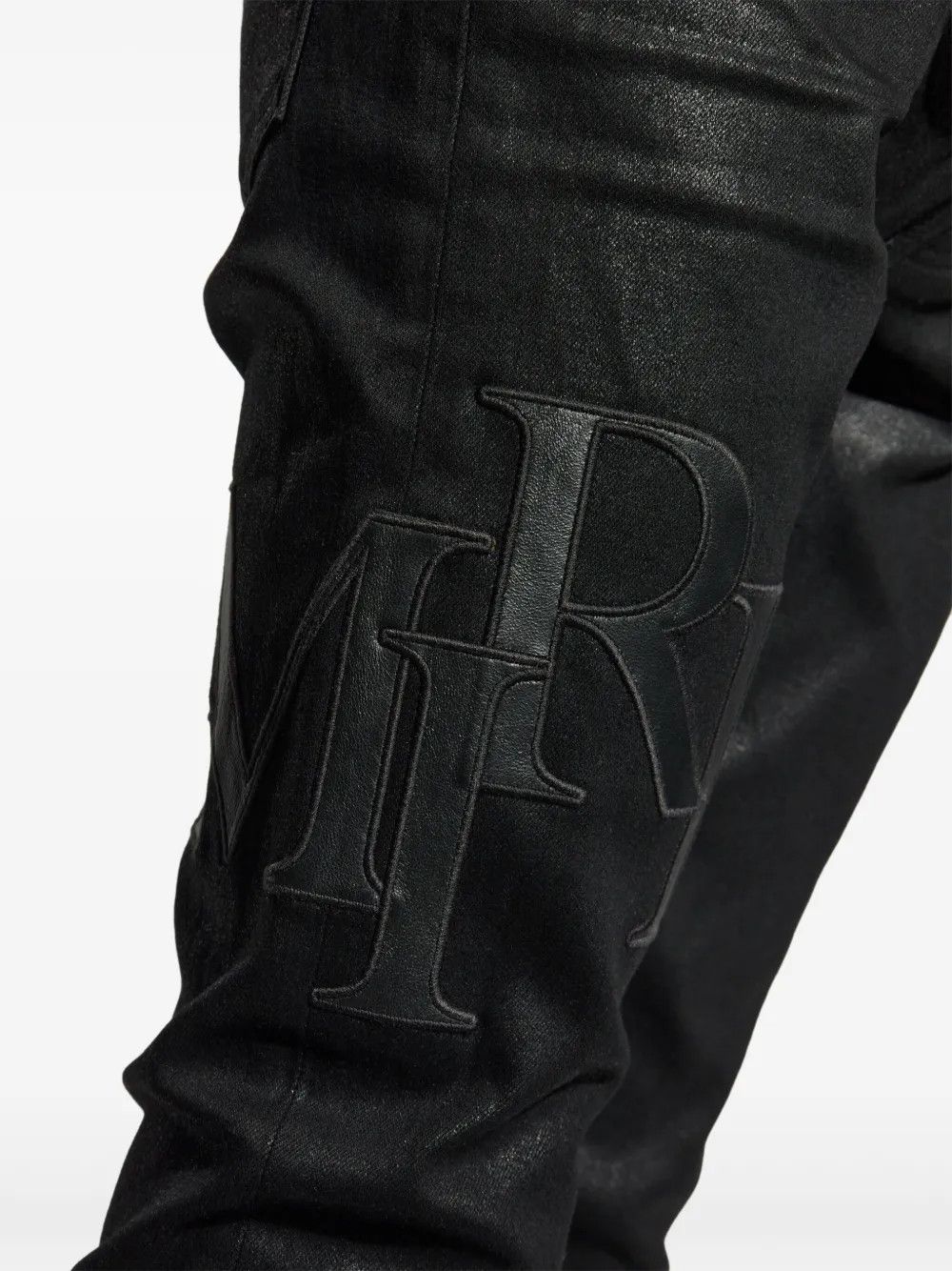 Amiri os11x0326 Skinny Jeans in Black Size US 34 / EU 50 - 5 Thumbnail