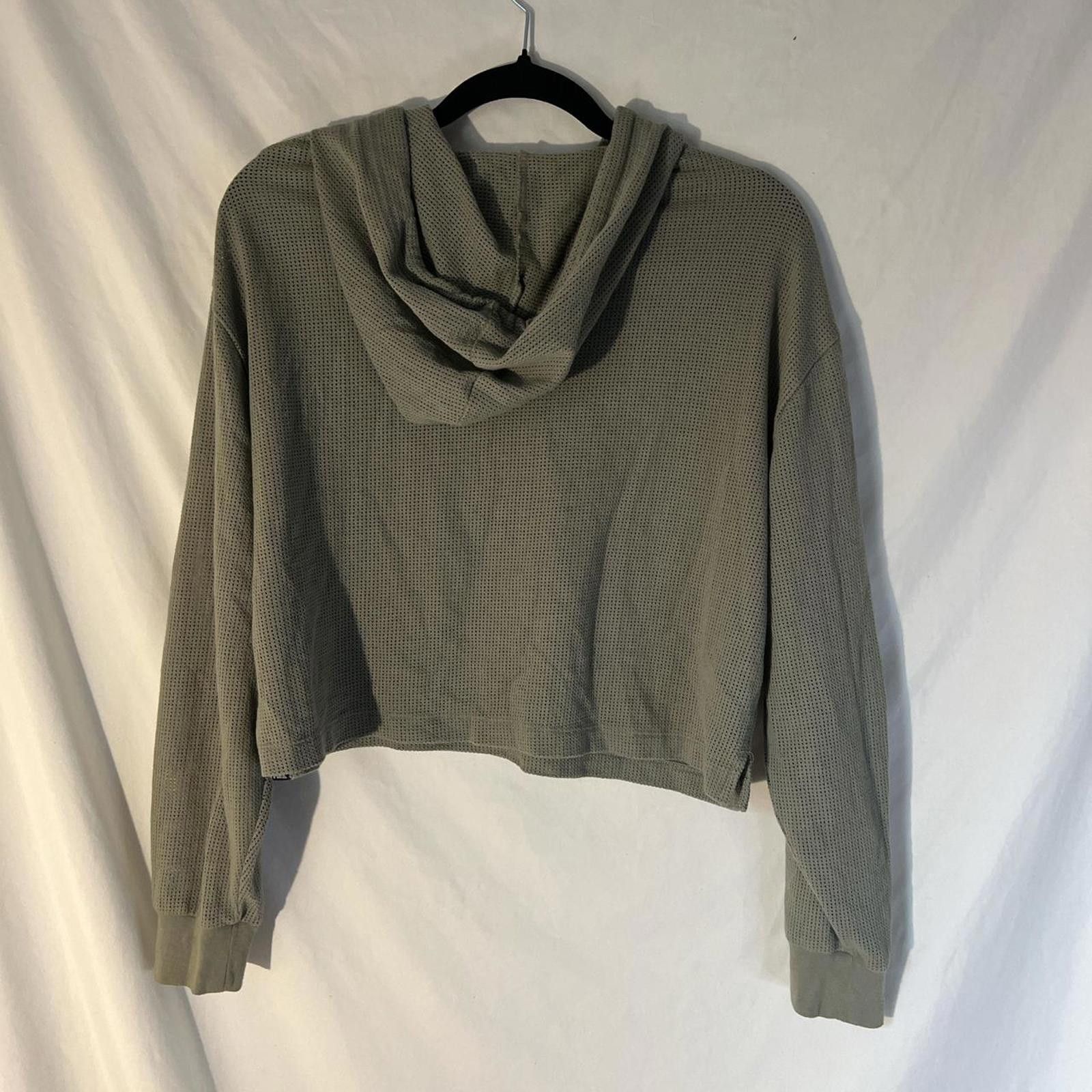 Other Victoria's Secret PINK Women's Green and Khaki Hoodie Size S / US 4 / IT 40 - 4 Thumbnail