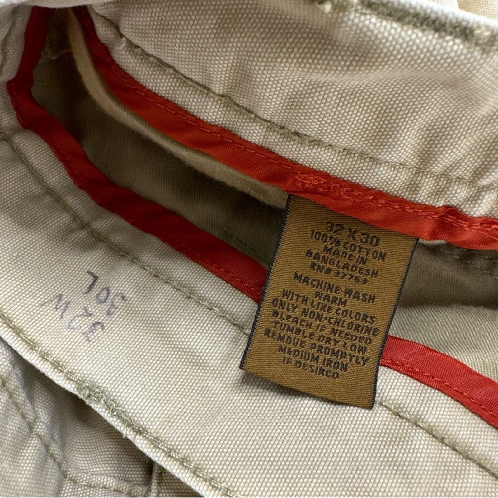 St. Johns Bay St. John's Bay Utility Cargo Pants 32x30 Khaki Workwear Size US 32 / EU 48 - 8 Thumbnail