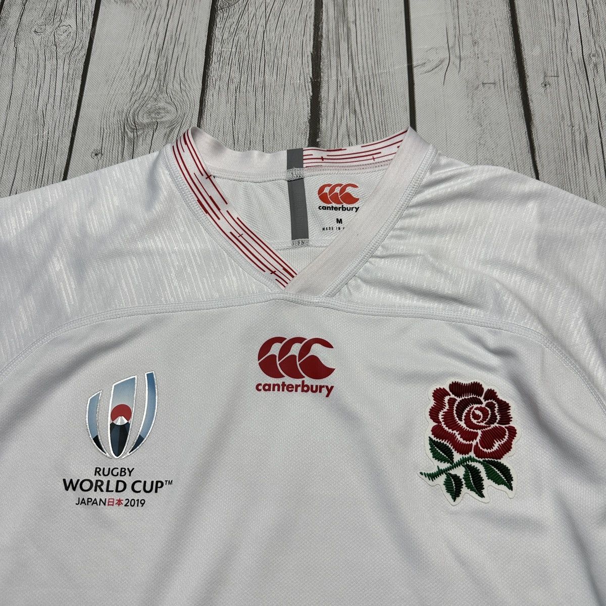 Canterbury of New Zealand England rugby jersey Size US M / EU 48-50 / 2 - 3 Thumbnail