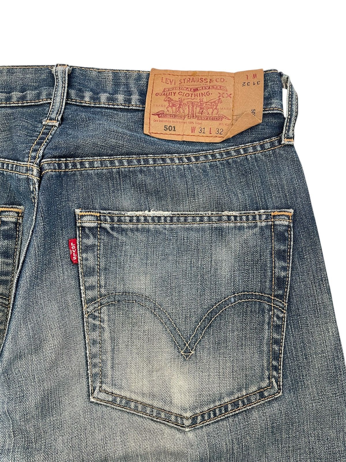 Levi's × Vintage Vintage Levis 501 Jeans Size US 31 - 4 Thumbnail