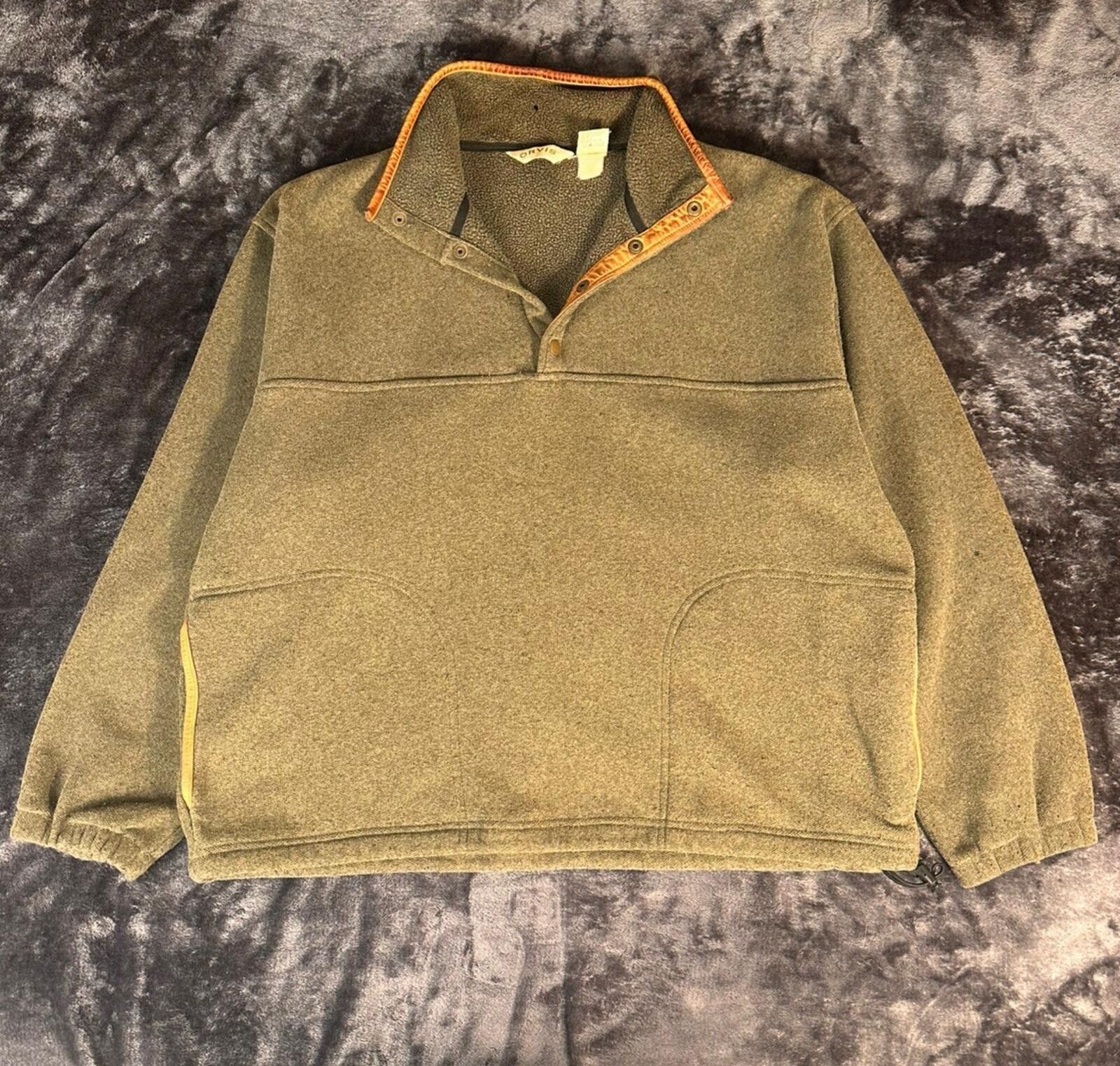 Orvis Orvis Snap Button Pullover Sweatshirt Men’s L Size US L / EU 52-54 / 3 - 1 Thumbnail
