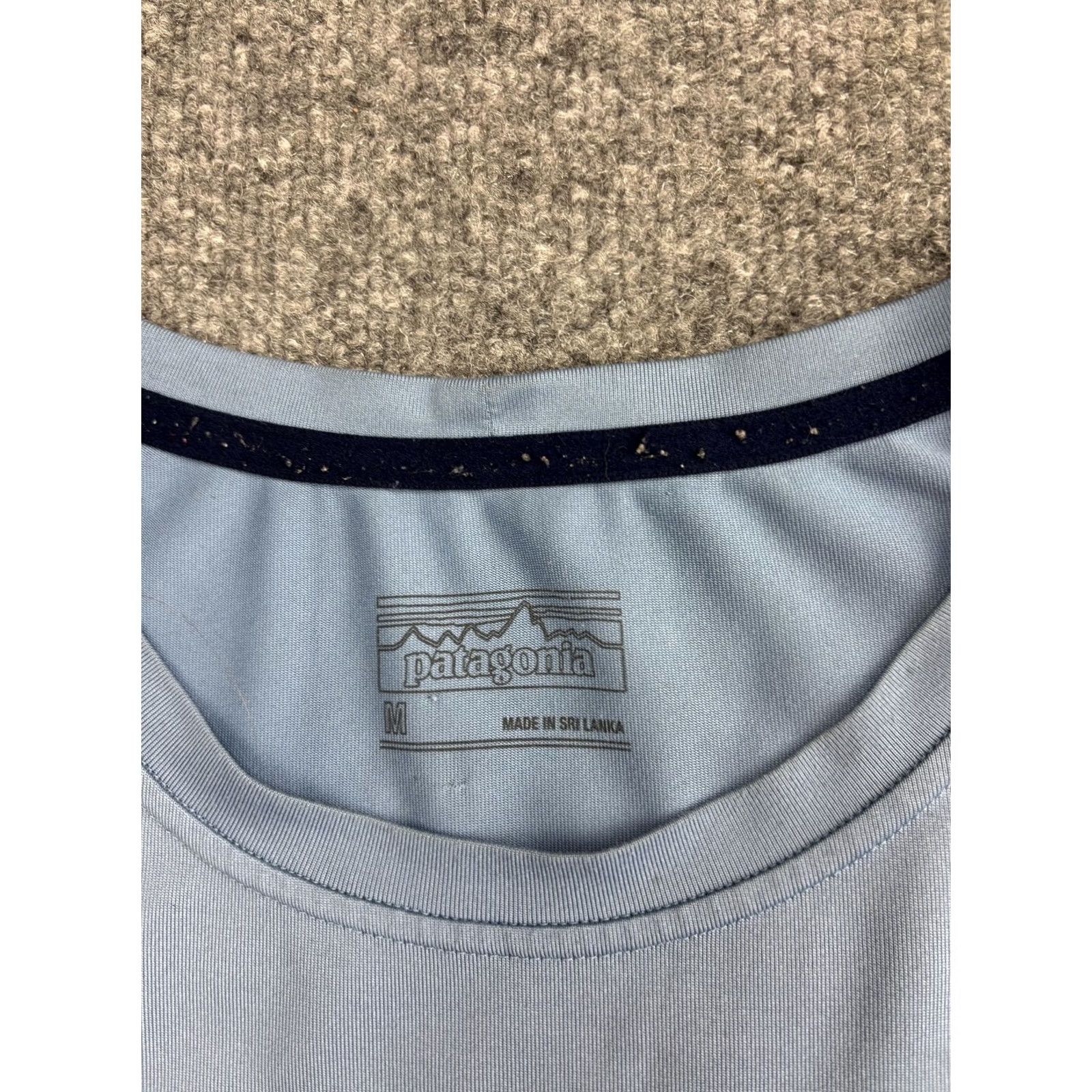Patagonia Patagonia Shirt Mens M Blue Short Sleeve UPF 50 Graphic Sun Top Hiking Size US M / EU 48-50 / 2 - 2 Thumbnail
