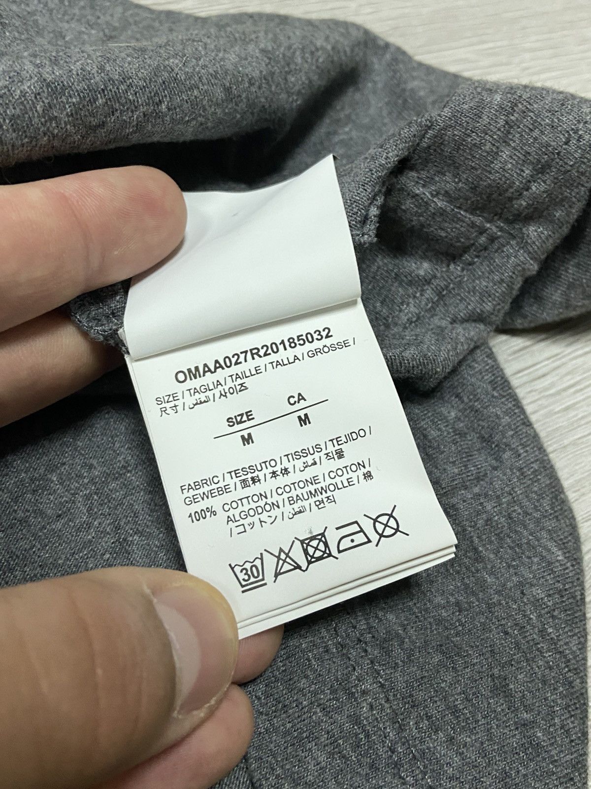 Off-White Off White 2013 cut out arrow vintage big logo t-shirt Size US M / EU 48-50 / 2 - 8 Thumbnail