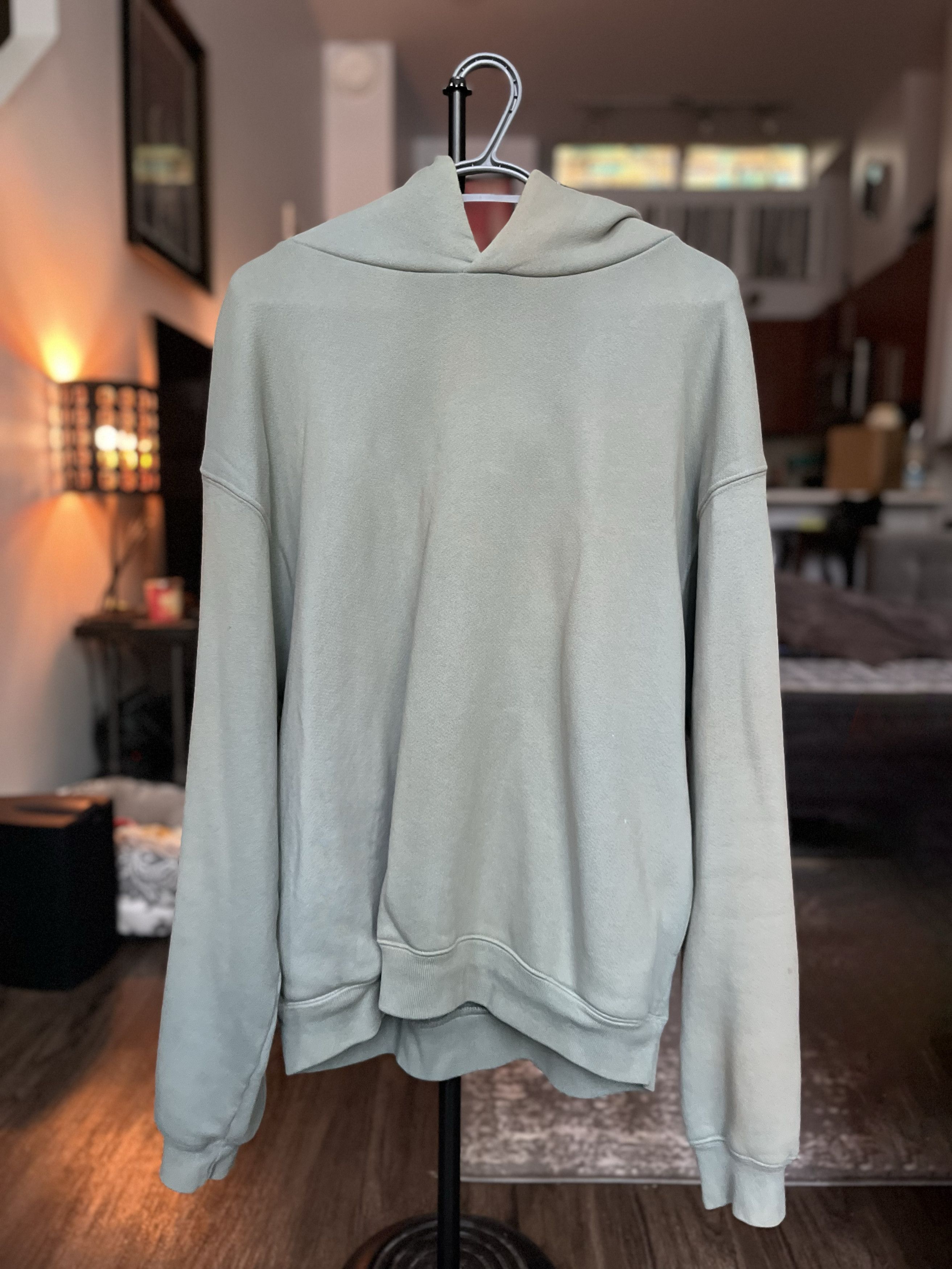 image of Yeezy Season 6 Classic Hoodie in Glacier, Men's (Size Medium)