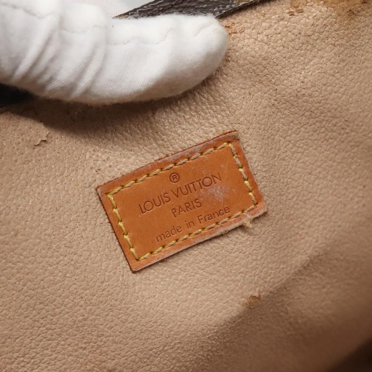 Louis Vuitton LOUIS VUITTON Monogram Sac Plat Hand Bag M51140 Size ONE SIZE - 14 Thumbnail
