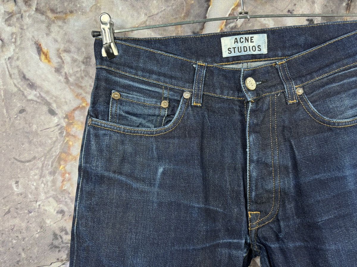 Acne Studios Acne Studios Dark Wash Straight Leg Jeans Mens Premium Size US 32 / EU 48 - 6 Thumbnail