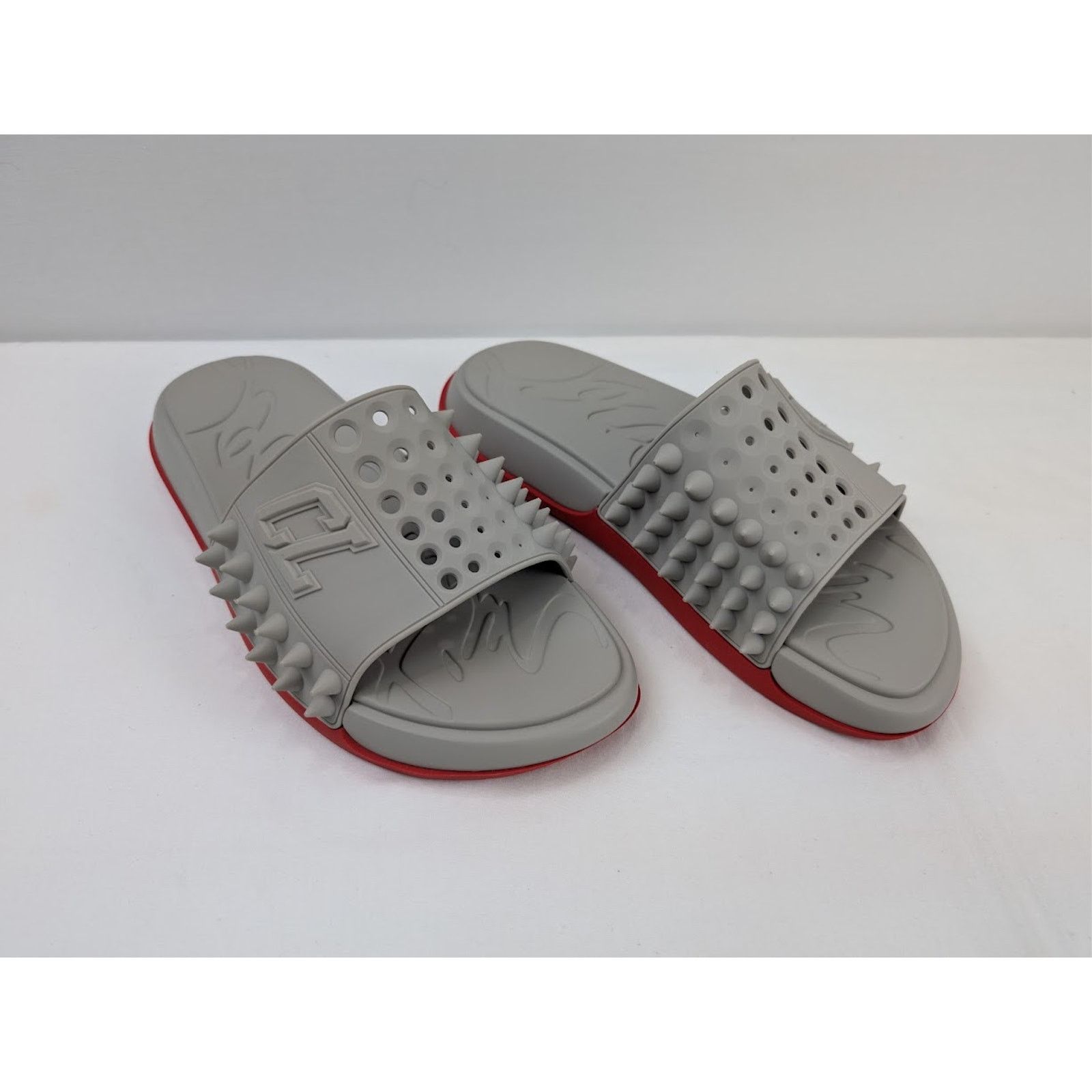 Christian Louboutin o1rshd1 Take It Easy Flat Slippers in Goose Size US 12 / EU 45 - 6 Thumbnail