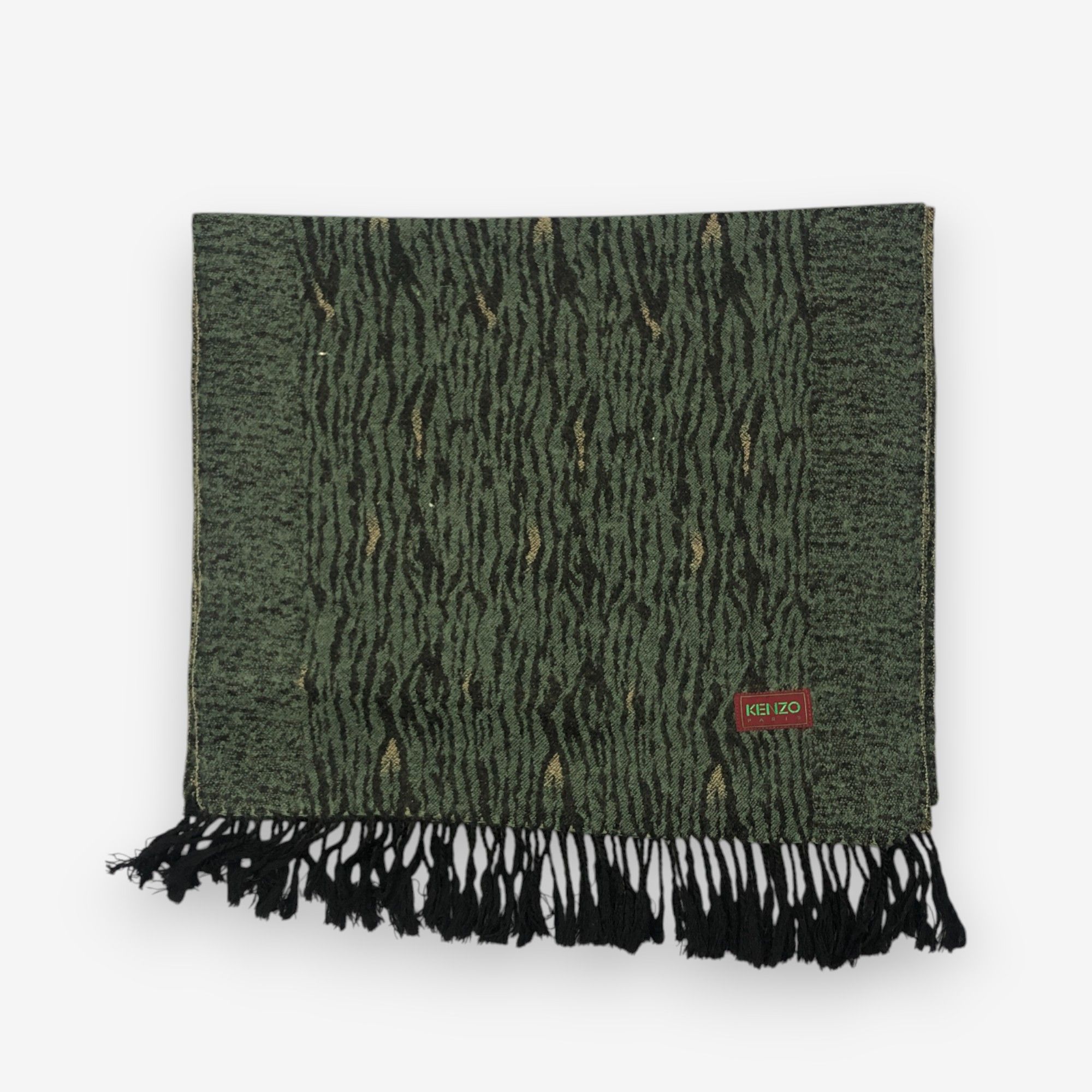 Kenzo Vintage Kenzo Scarf Muffler Wool Winter Scarves Size ONE SIZE - 2 Thumbnail