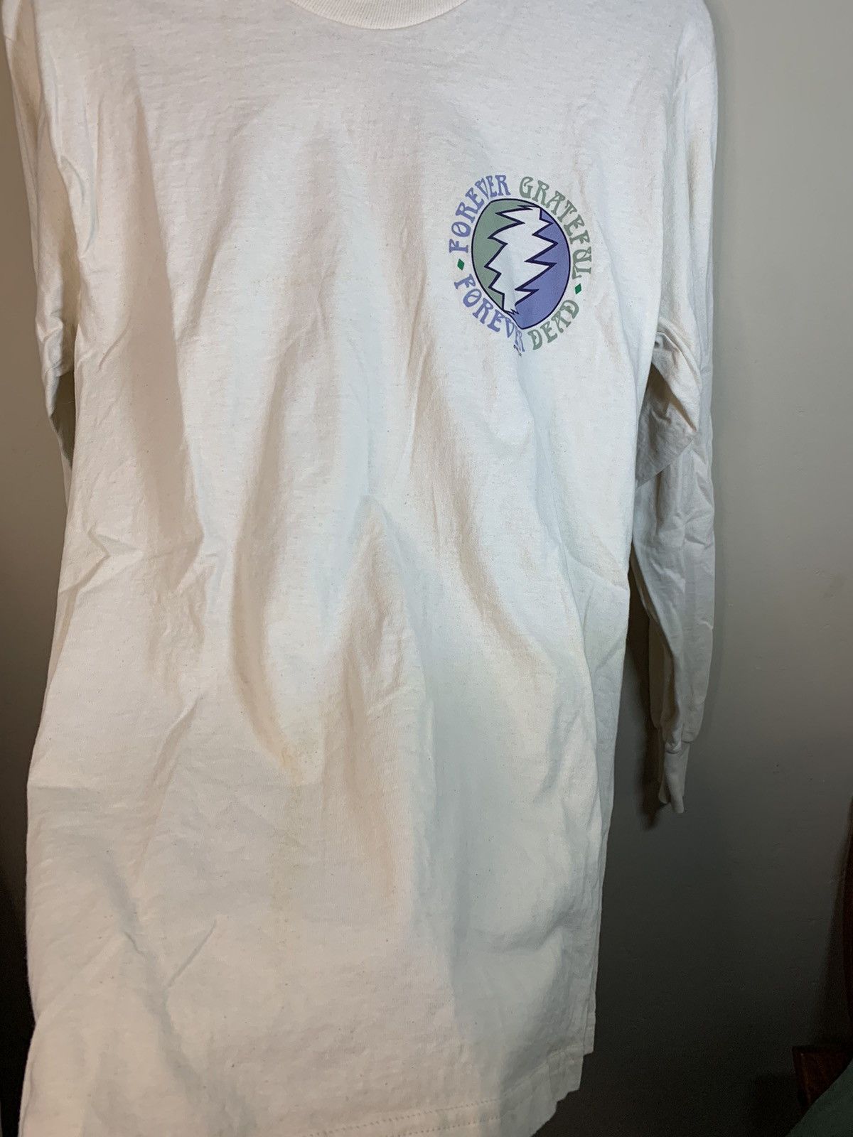 Band Tees × Grateful Dead × Vintage *RARE* Vintage 90s Grateful Dead Jerry Garcia Forever Shirt Size US M / EU 48-50 / 2 - 7 Thumbnail