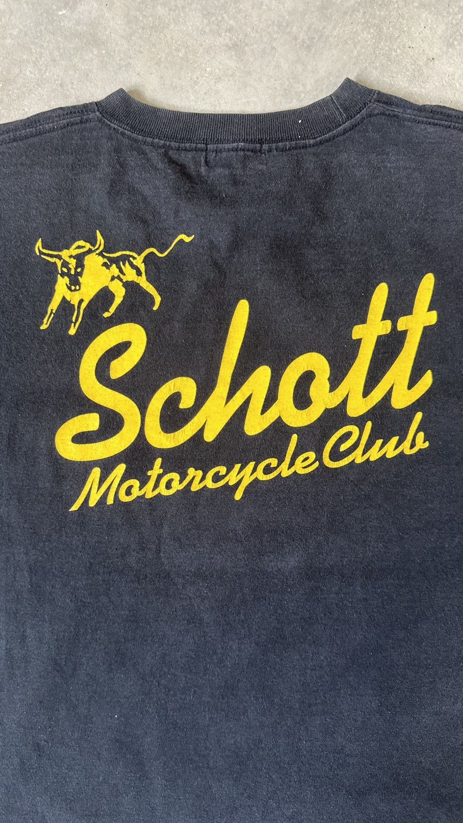 Schott VINTAGE SCHOTT MOTORCYCLE CLUB TEE Size US M / EU 48-50 / 2 - 2 Thumbnail