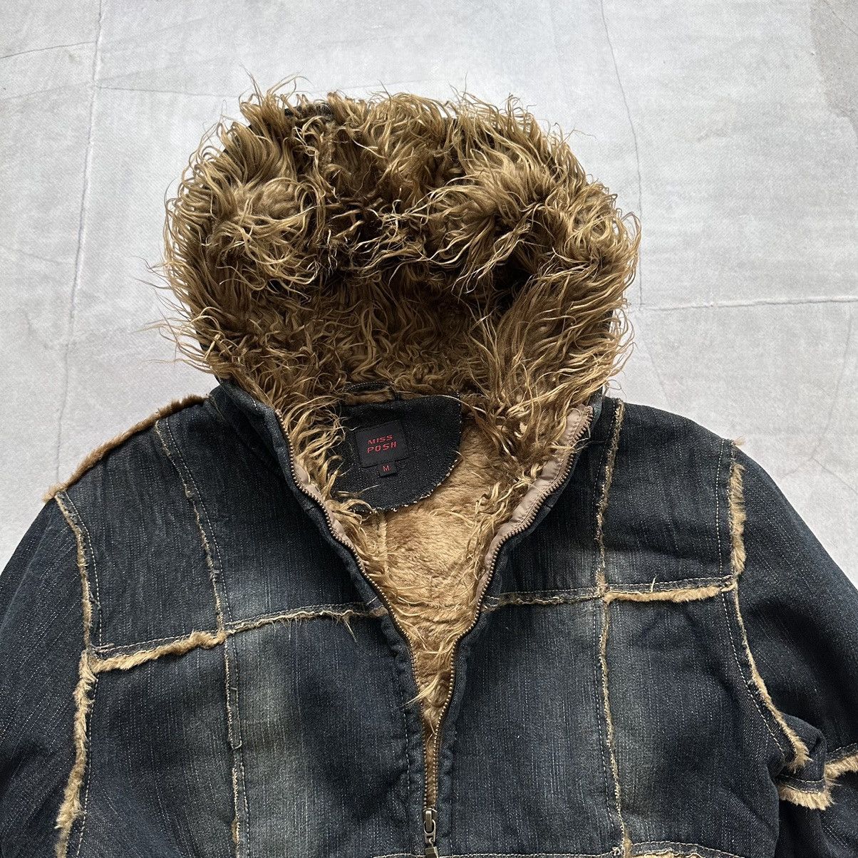 Hysteric Glamour Punk Patchwork Faux Fur Jacket Gothic LGB Tripp NYC Vibe Size M / US 6-8 / IT 42-44 - 7 Thumbnail