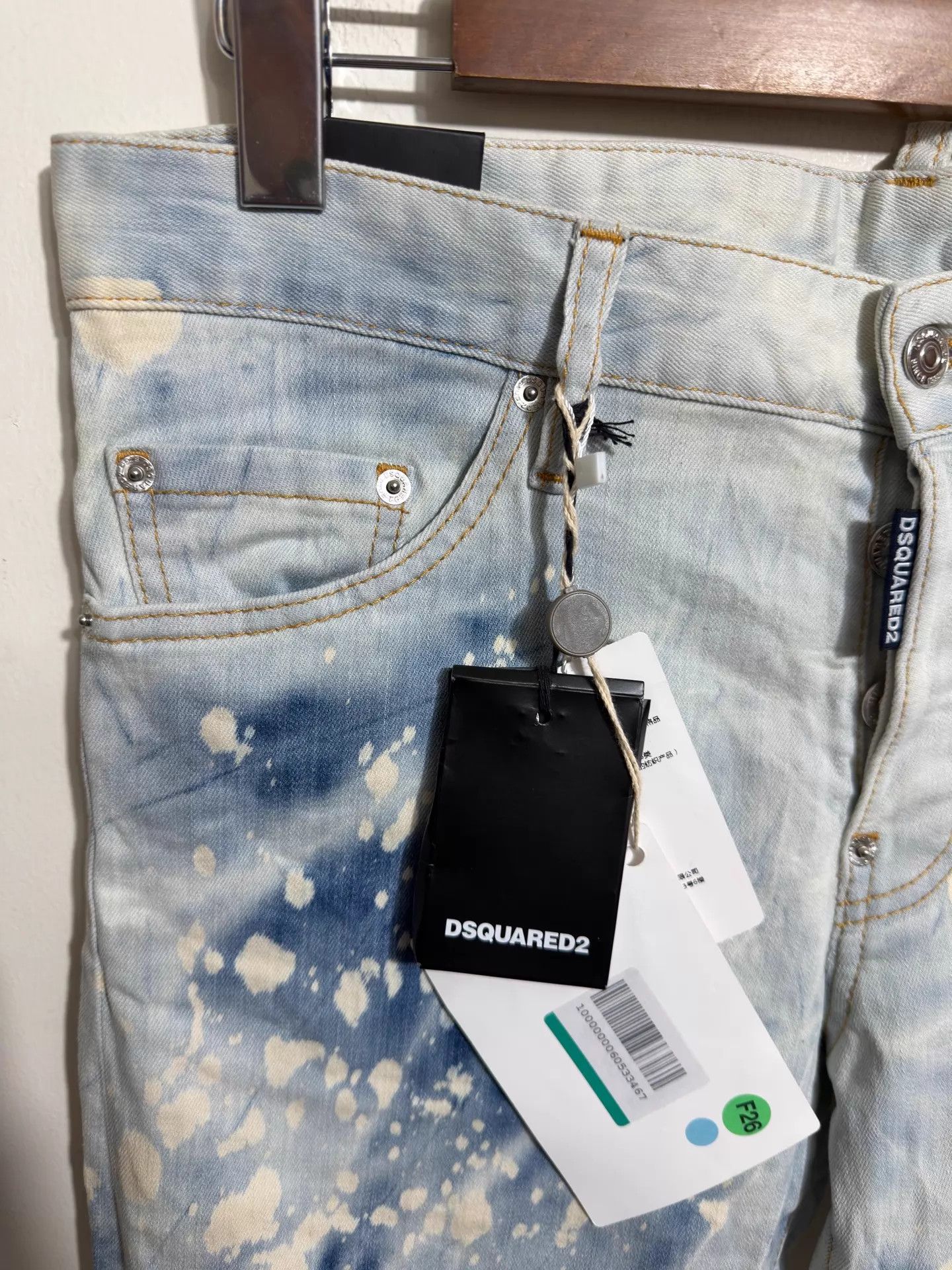 Dsquared2 Dsquared2 D2 Sexy Twist Slim Jeans 48 Size US 32 / EU 48 - 3 Thumbnail