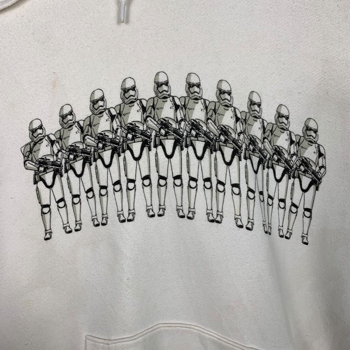 Star Wars STAR WARS Graphics Pullover Hoodies Sweatshirt #1657-C74 Size US S / EU 44-46 / 1 - 13 Thumbnail