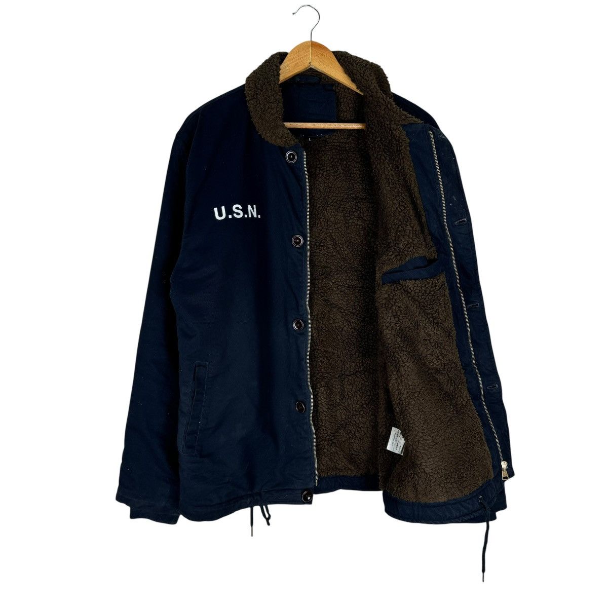 Other ❄️USN X FELIX N1 SHERPA REPRODUCTION JACKET Size US L / EU 52-54 / 3 - 7 Thumbnail