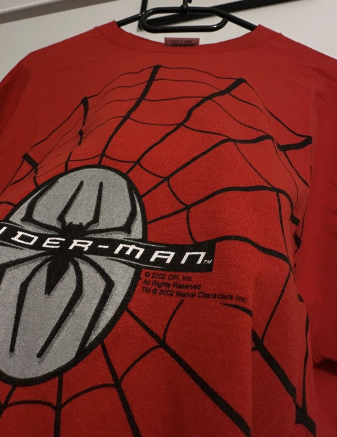 Vintage Rare 2002 Spider-Man Movie T-Shirt – Vintage Size US L / EU 52-54 / 3 - 3 Thumbnail