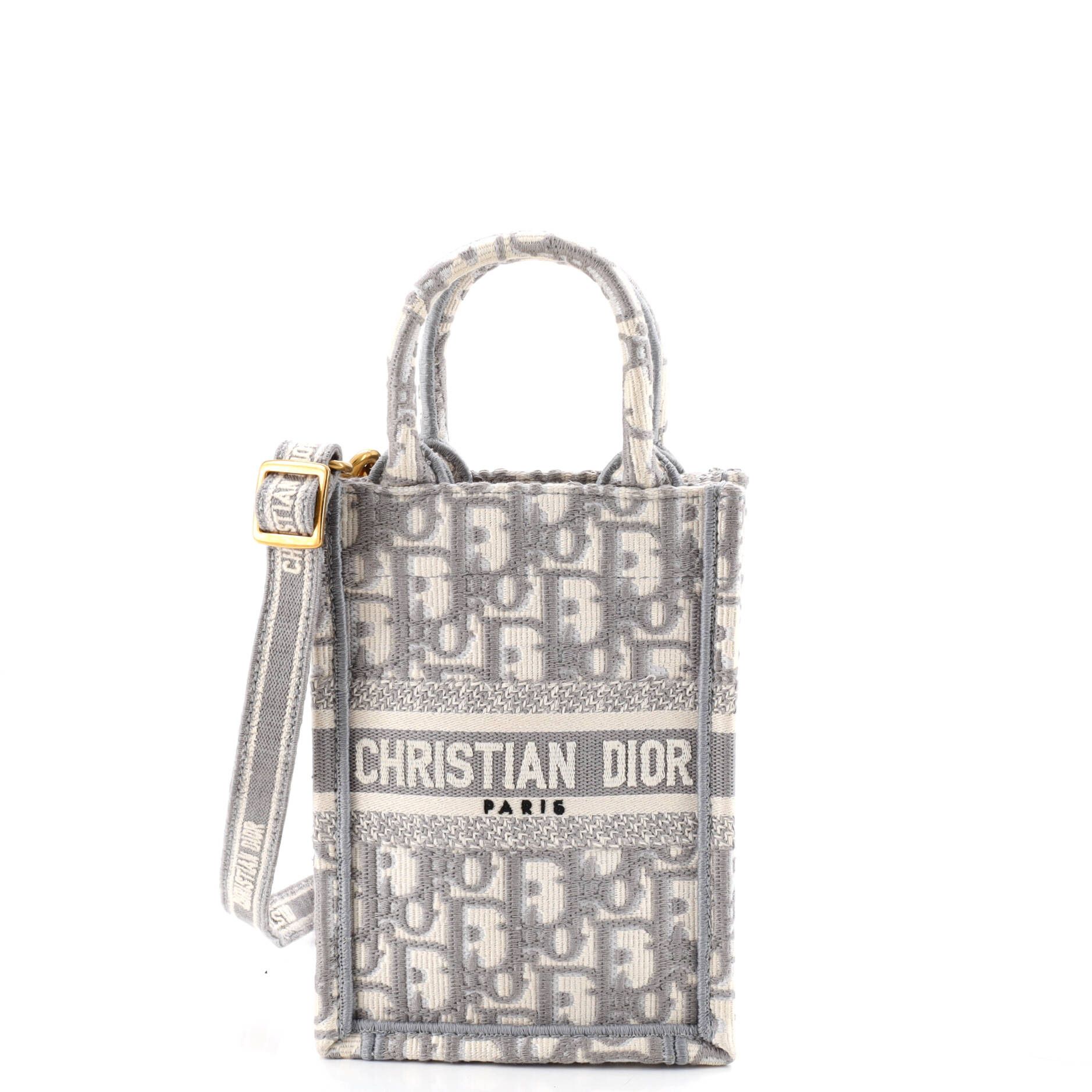 Dior Book Tote Phone Bag Size ONE SIZE - 1 Thumbnail