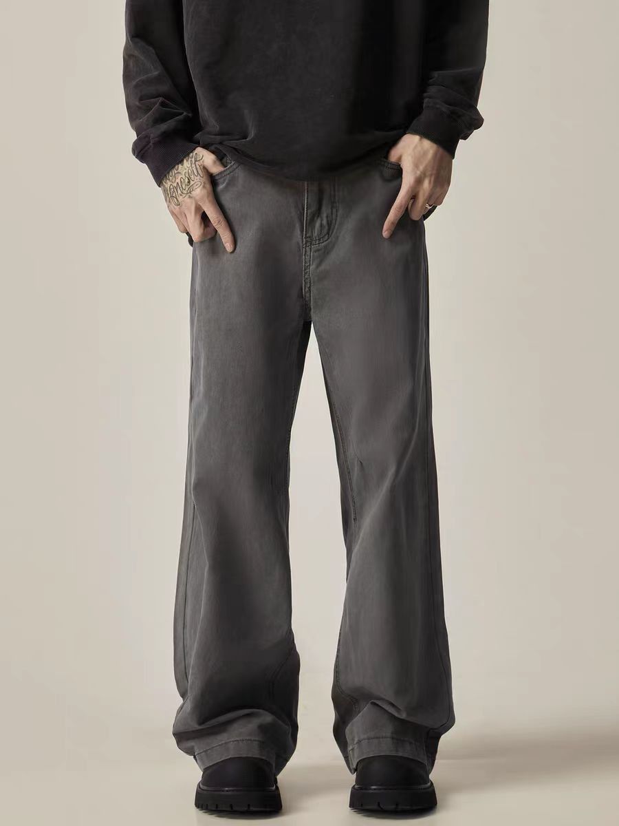 Japanese Brand × Jean Retro vibe casual straight work jeans Size US 31 - 1 Thumbnail