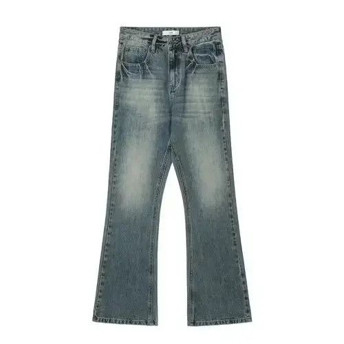 Jean fade flared grunge punk distressed jeans Size US 28 / EU 44 - 1 Thumbnail
