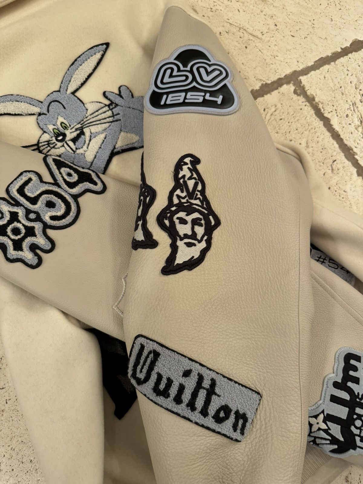 Louis Vuitton Louis Vuitton Multi-Patches Mixed Leather Varsity Blouson Size US L / EU 52-54 / 3 - 14 Thumbnail