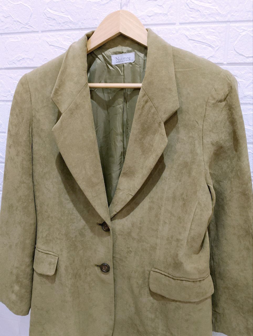 Nutmeg NUTMEG Tokyo Tailored Single Breasted Suit Coat Blazer Size S / US 4 / IT 40 - 4 Thumbnail