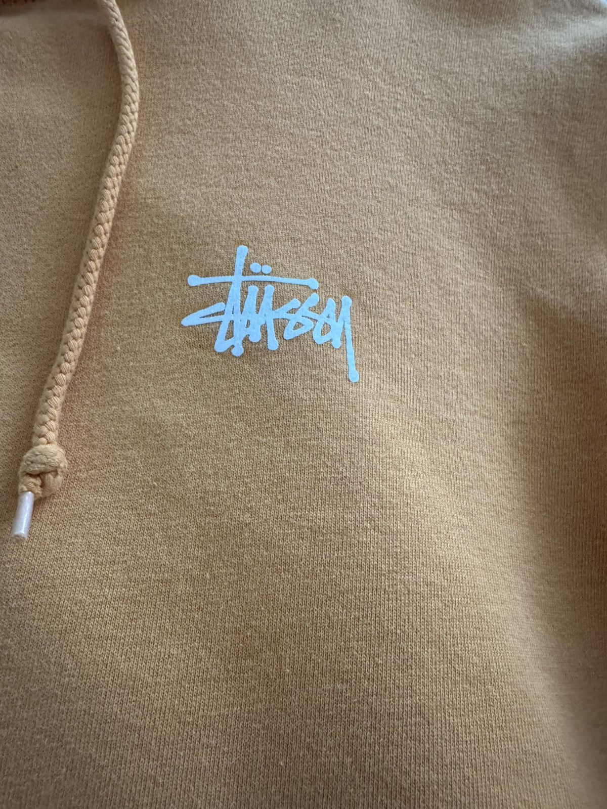Stussy Stussy Yellow Basic Pigment hoodie Size US M / EU 48-50 / 2 - 3 Thumbnail